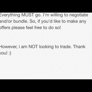 EVERYTHING MUST GO!
